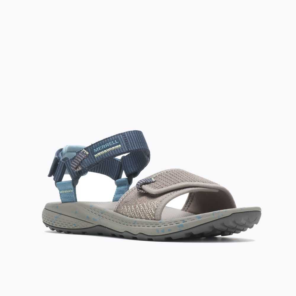 Sandalias Merrell Bravada Backstrap Mujer Azul Marino | México-9366074