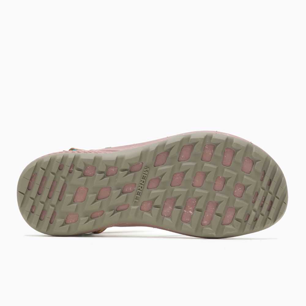 Sandalias Merrell Bravada Cord Wrap Mujer Rosas | México-6280723