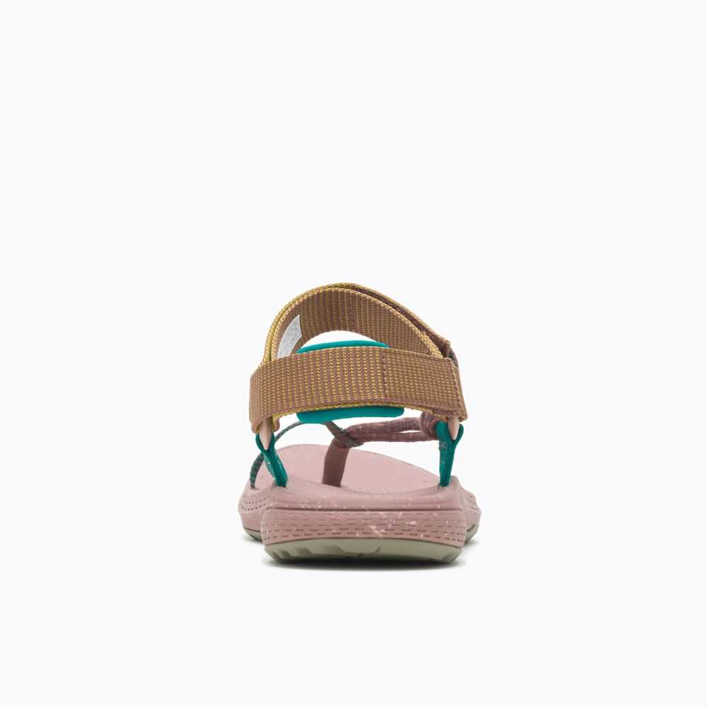 Sandalias Merrell Bravada Cord Wrap Mujer Rosas | México-6280723