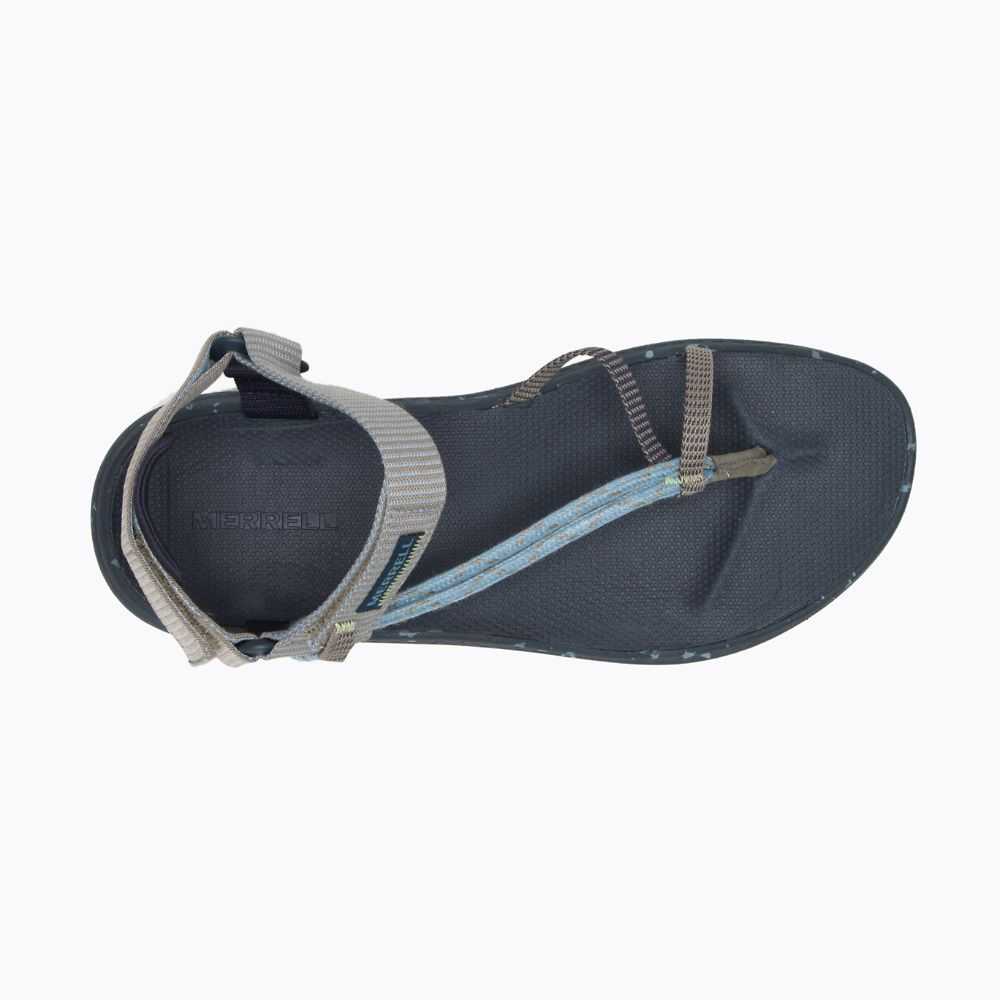 Sandalias Merrell Bravada Cord Wrap Mujer Azul Marino | México-7926423