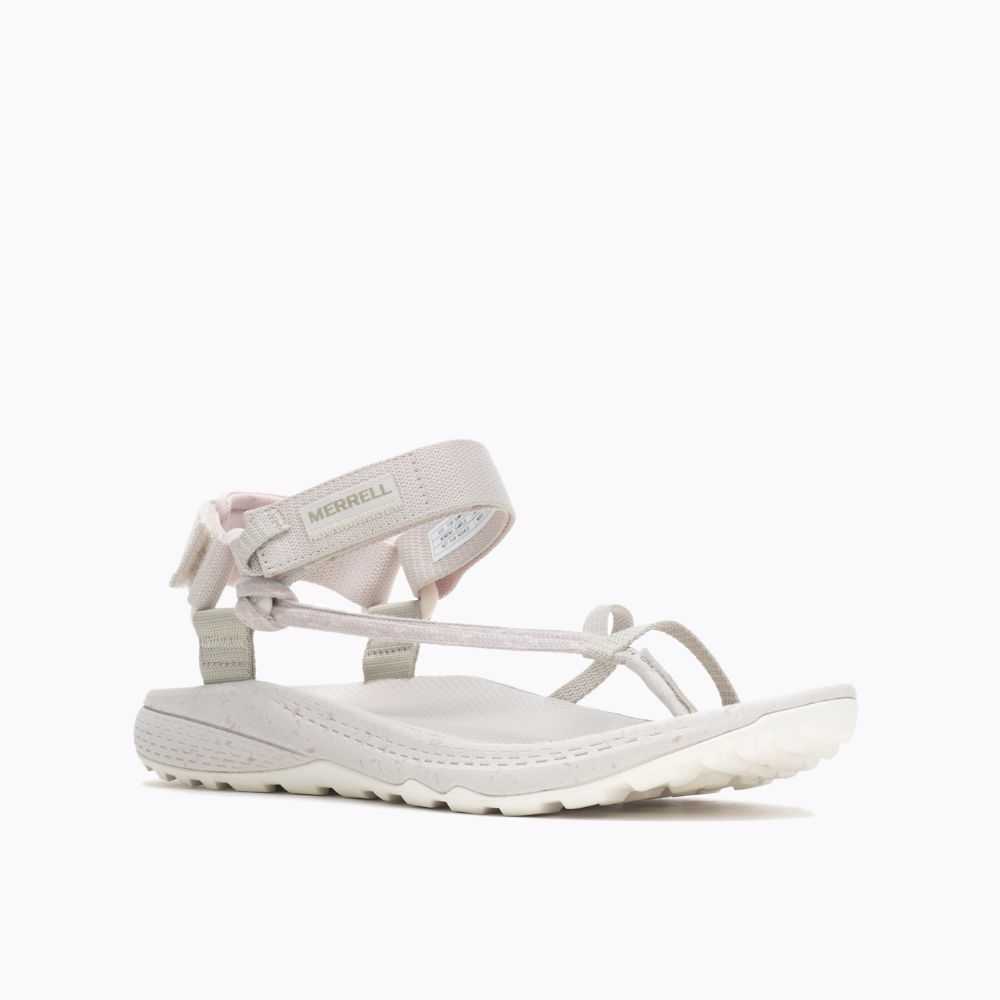 Sandalias Merrell Bravada Cord Wrap Mujer Blancos | México-9422786