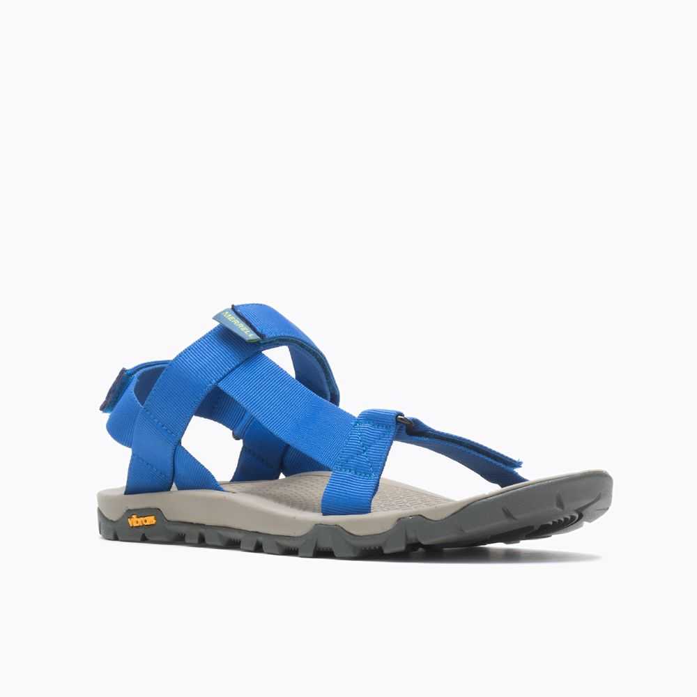 Sandalias Merrell Breakwater Correa Hombre Azules | México-4708239