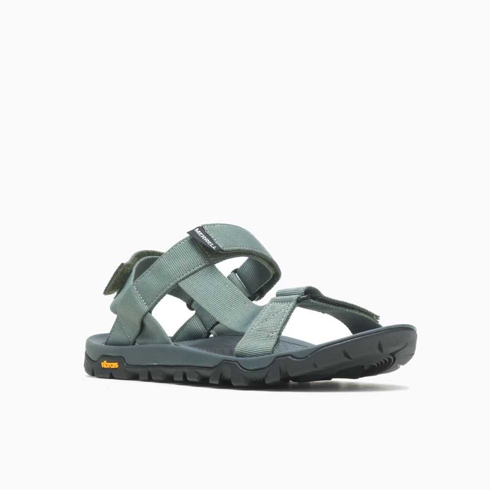 Sandalias Merrell Breakwater Correa Mujer Blancos Verdes | México-6879426