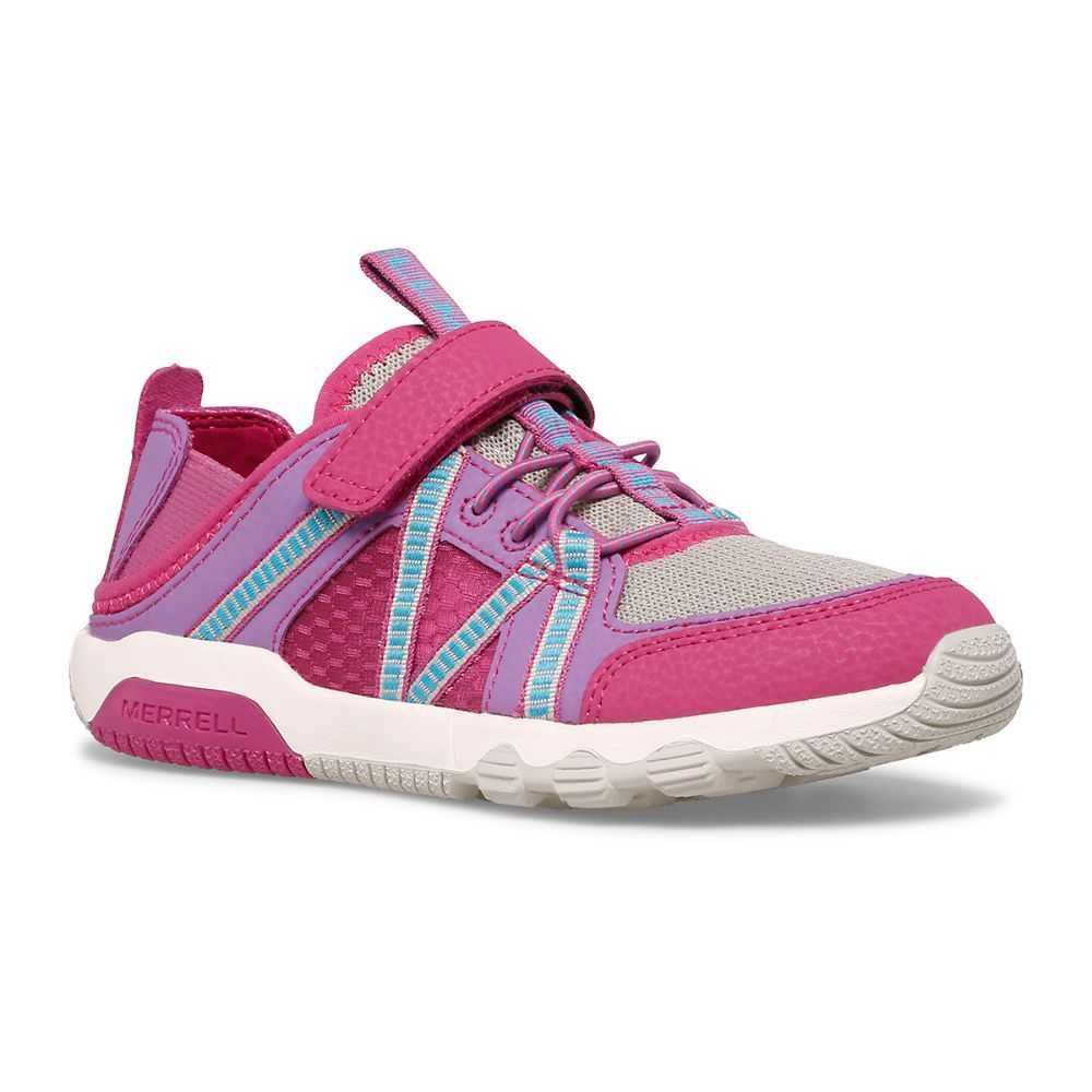 Sandalias Merrell Hydro Free Roam Niña Fucsia Beige | México-8723966