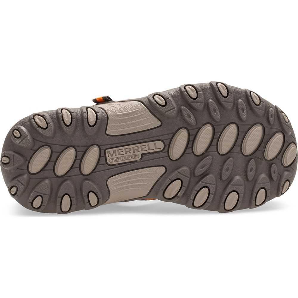 Sandalias Merrell Hydro H2O Niña Grises Naranjas | México-4326089