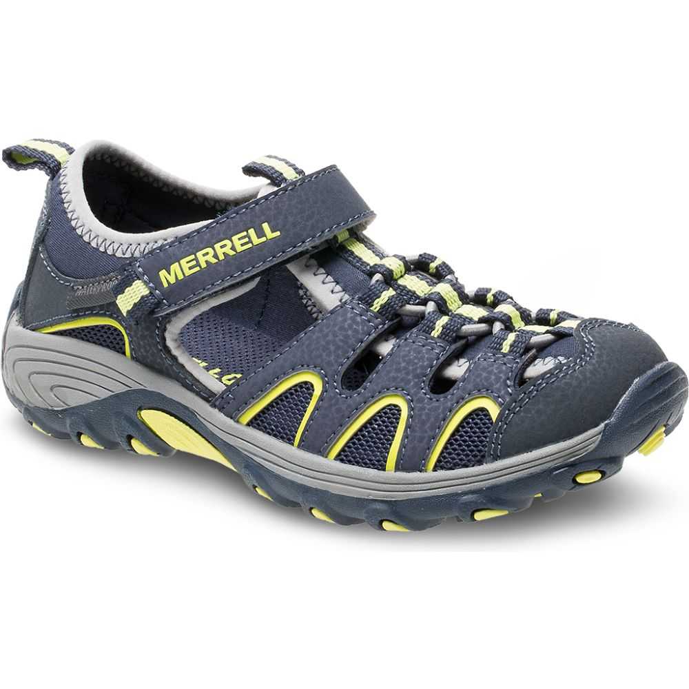 Sandalias Merrell Hydro H2O Niño Azul Marino Verdes Claro | México-6836472