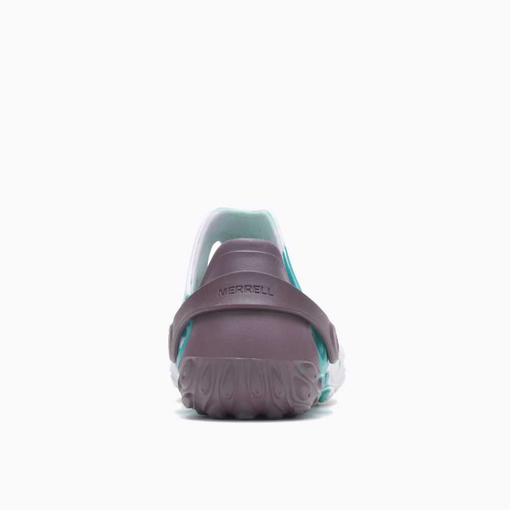 Sandalias Merrell Hydro Moc BLOOM® Mujer Rosas Turquesa | México-6329087