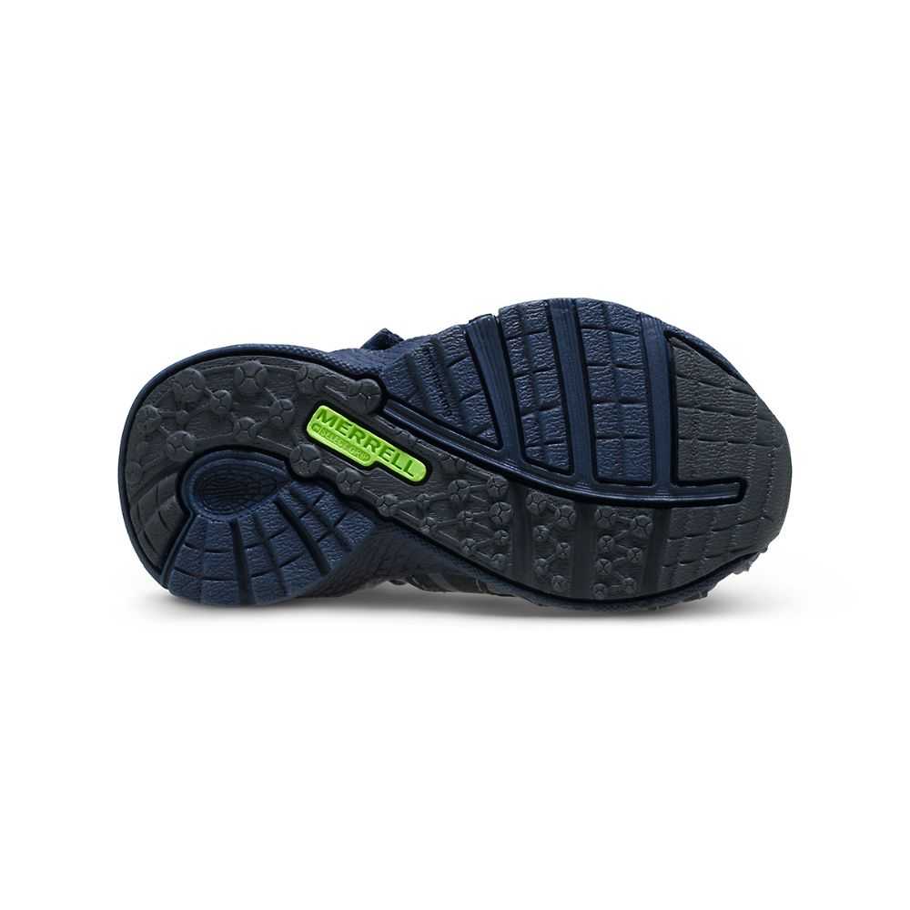 Sandalias Merrell Hydro Niña Azul Marino Verdes | México-2672436