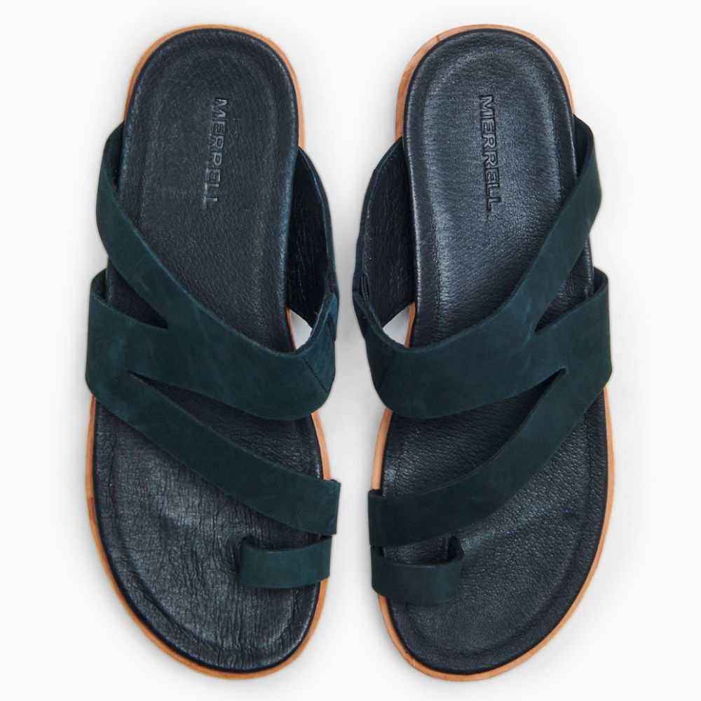 Sandalias Merrell Juno Wrap Mujer Negros | México-6420963