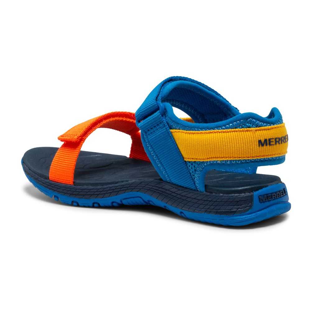 Sandalias Merrell Kahuna Web Niño Azules Multicolor | México-6072264