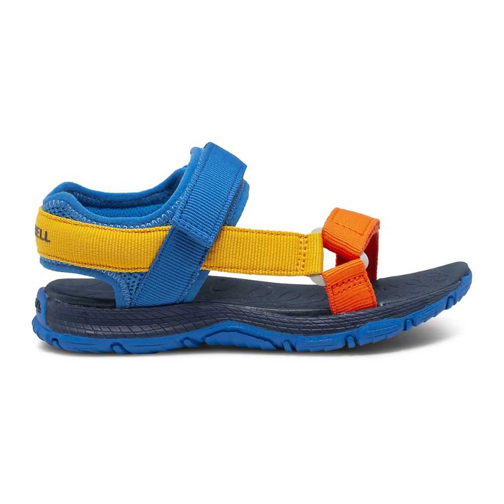 Sandalias Merrell Kahuna Web Niño Azules Multicolor | México-6072264