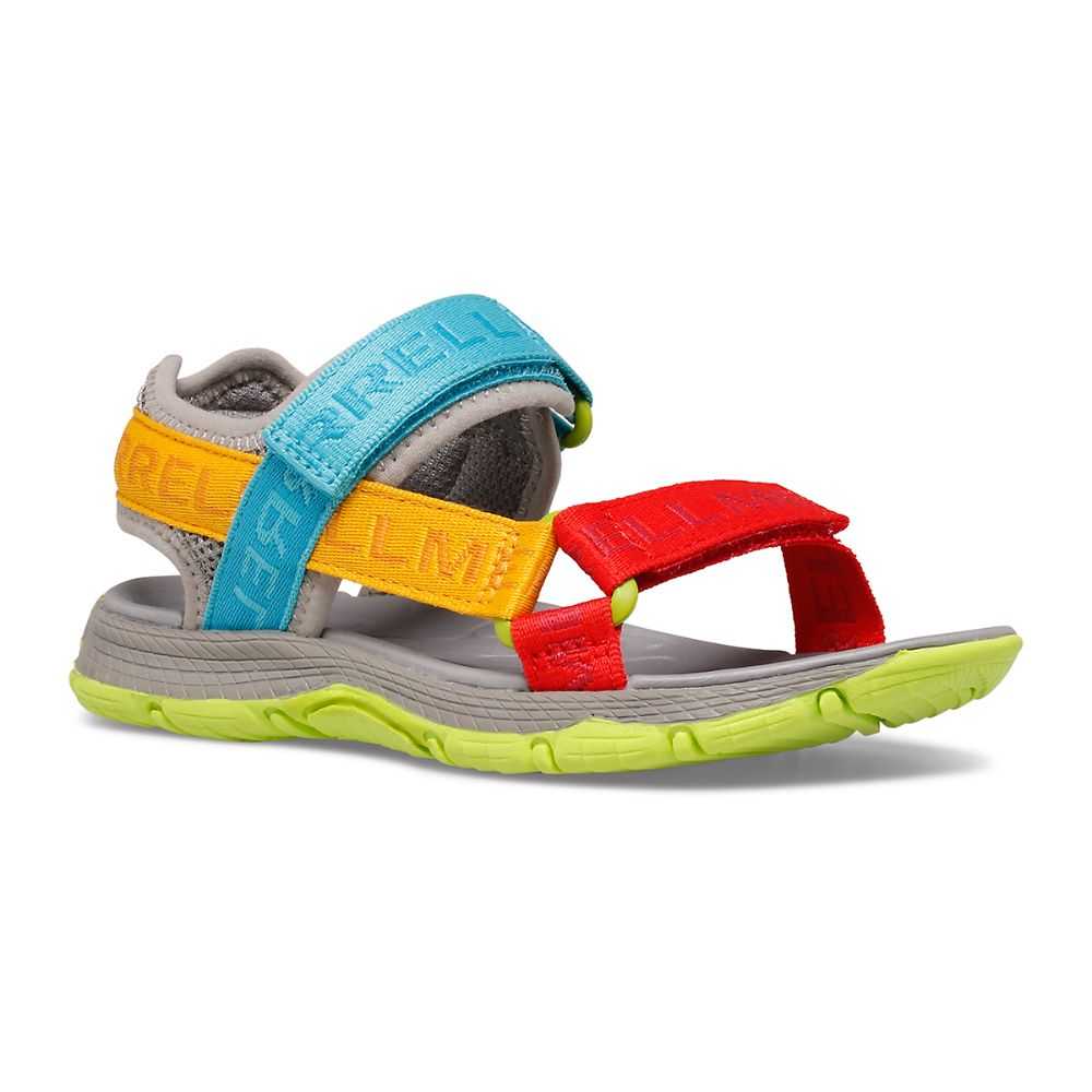 Sandalias Merrell Kahuna Web Niño Grises Multicolor | México-3269082