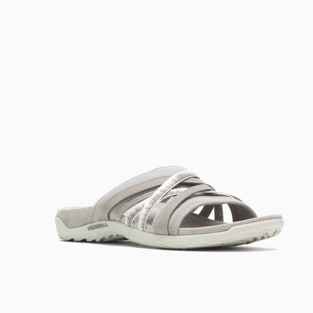 Sandalias Merrell Terran 3 Cush Chanclas Mujer Blancos | México-2238964