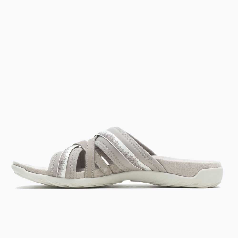 Sandalias Merrell Terran 3 Cush Chanclas Mujer Blancos | México-2238964