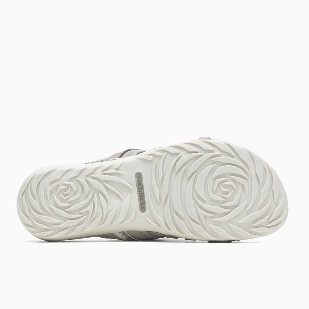 Sandalias Merrell Terran 3 Cush Chanclas Mujer Blancos | México-2238964