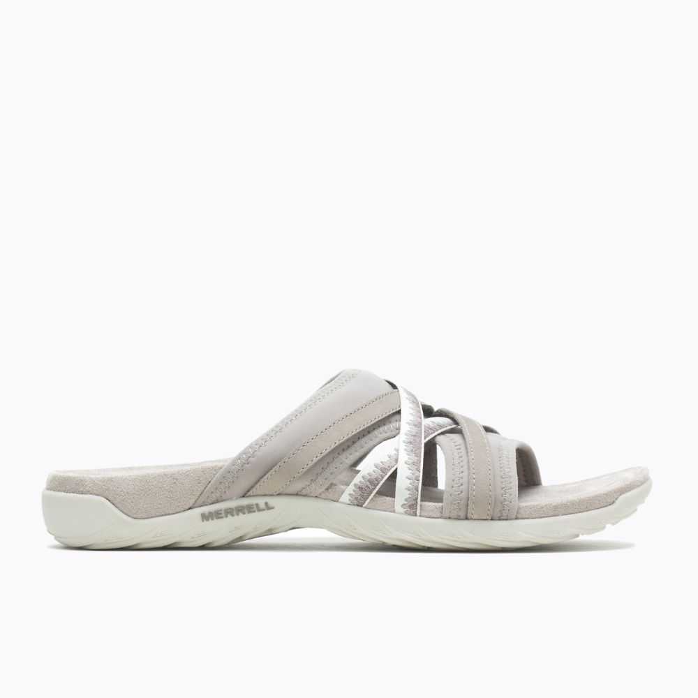 Sandalias Merrell Terran 3 Cush Chanclas Anchos Mujer Blancos | México-2396786