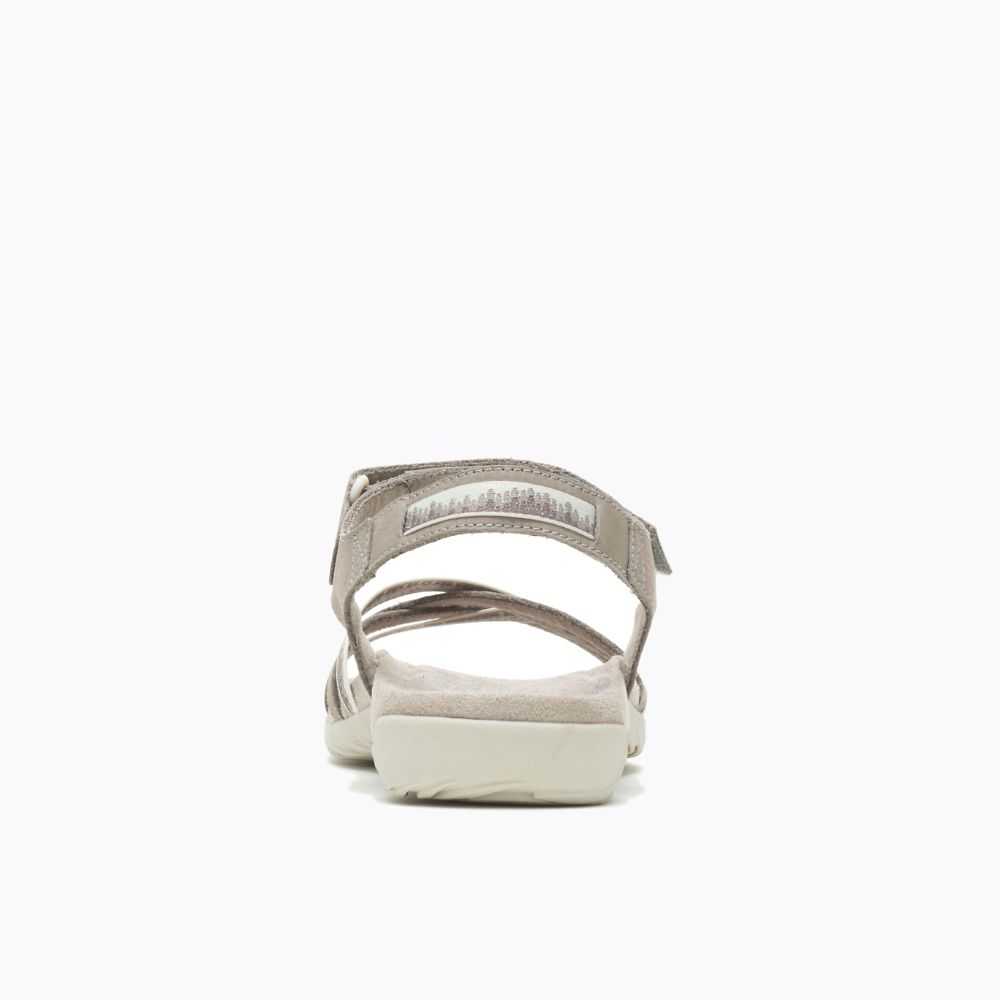 Sandalias Merrell Terran 3 Cush Cross Mujer Blancos | México-4872606