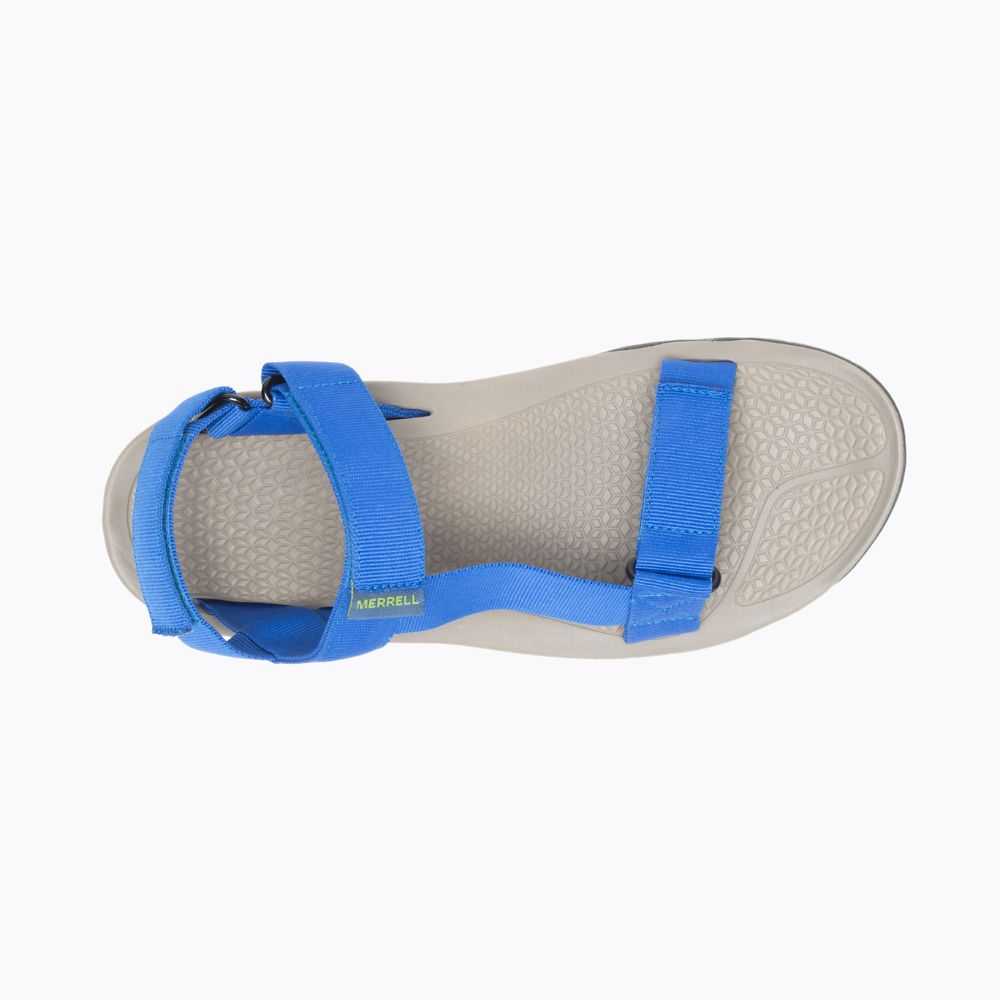 Sandalias Senderismo Merrell Breakwater Correa Hombre Azules | México-2637908