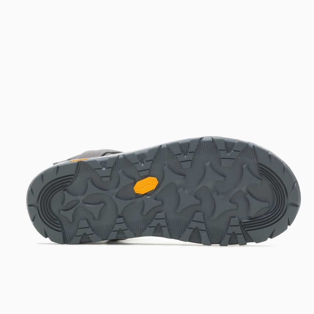 Sandalias Senderismo Merrell Breakwater Correa Hombre Grises Oscuro | México-3762690