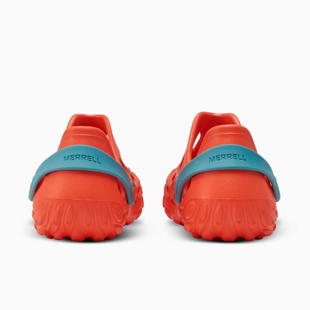 Sandalias Senderismo Merrell Hydro Moc Mujer Naranjas Azules | México-2968027