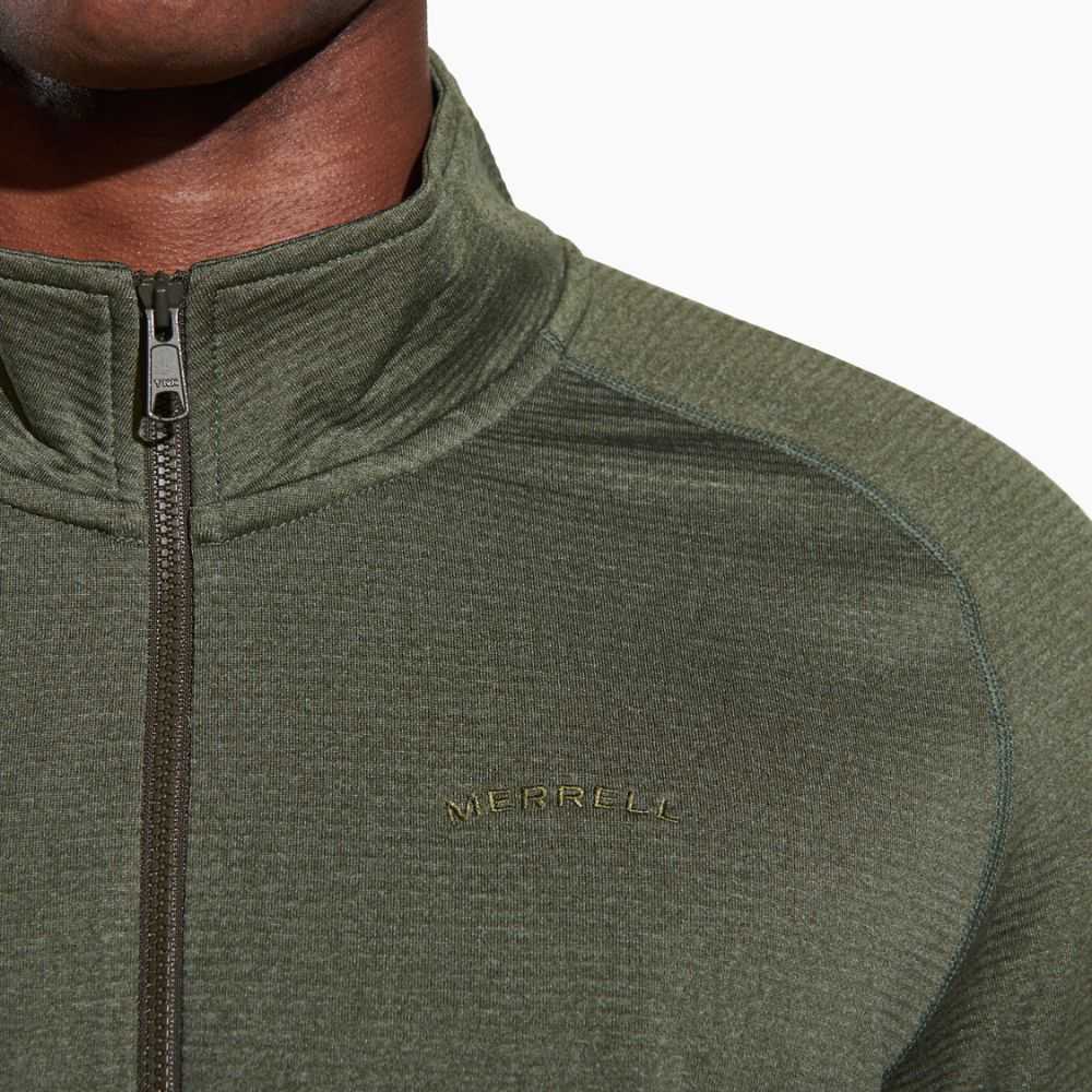 Sudaderas Merrell Geotex Hombre Verde Oliva | México-3679248