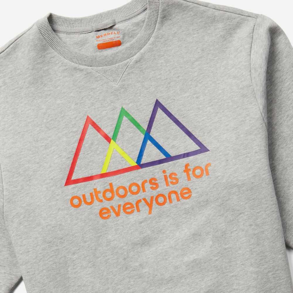 Sudaderas Merrell Outdoors For All Mujer Grises | México-2346872