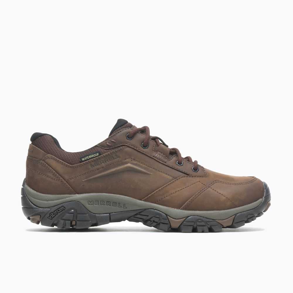 Tenis Casuales Merrell Moab Adventure Encaje Anchos Hombre Marrom Oscuro | México-8702462