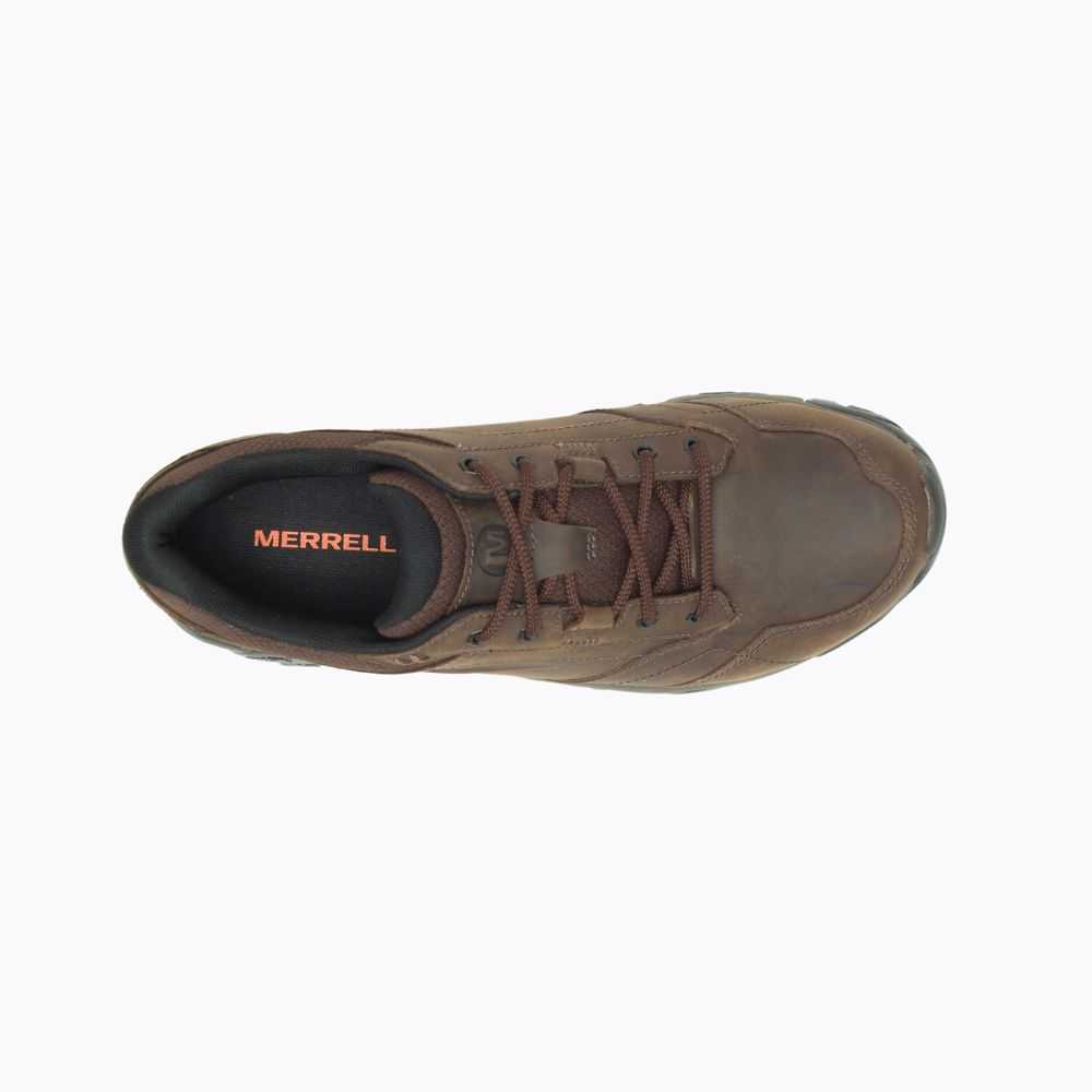 Tenis Casuales Merrell Moab Adventure Encaje Anchos Hombre Marrom Oscuro | México-9027386