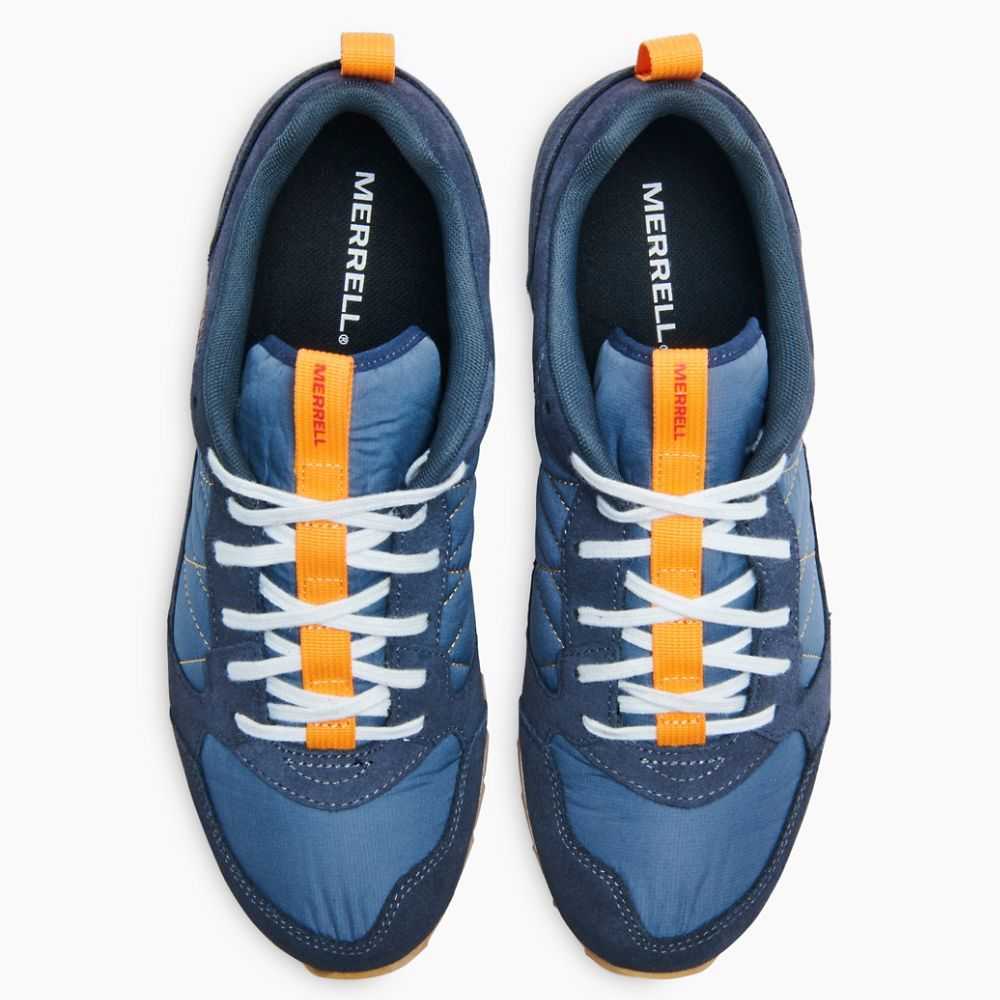 Tenis Merrell Alpine Hombre Azules Oscuro | México-0966348