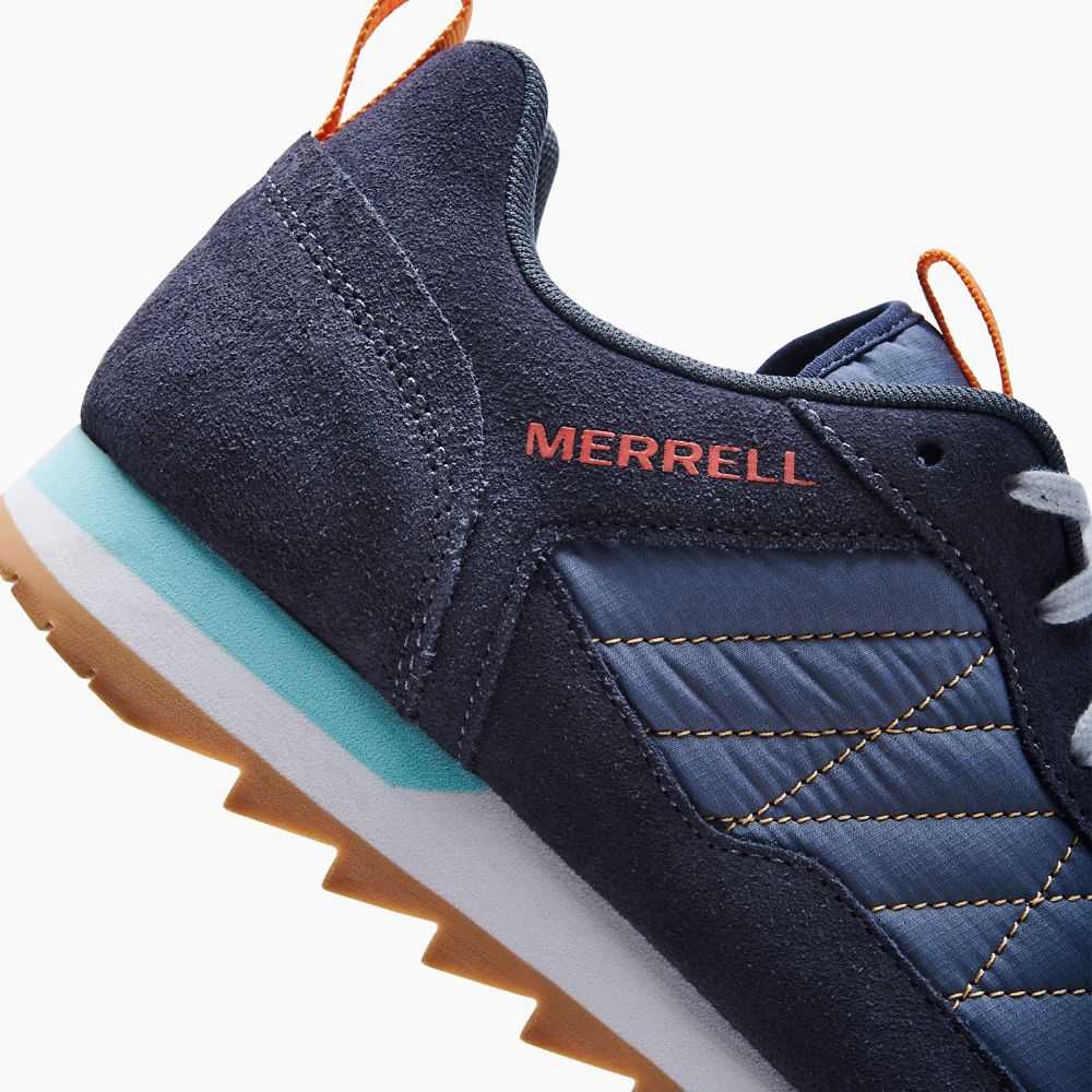 Tenis Merrell Alpine Hombre Azules Oscuro | México-0966348