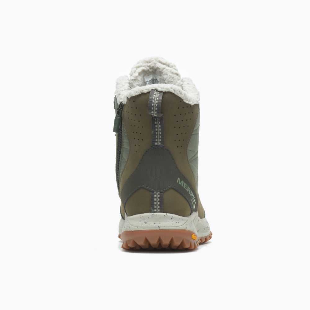 Tenis Merrell Antora Mujer Verdes Oscuro | México-4668092