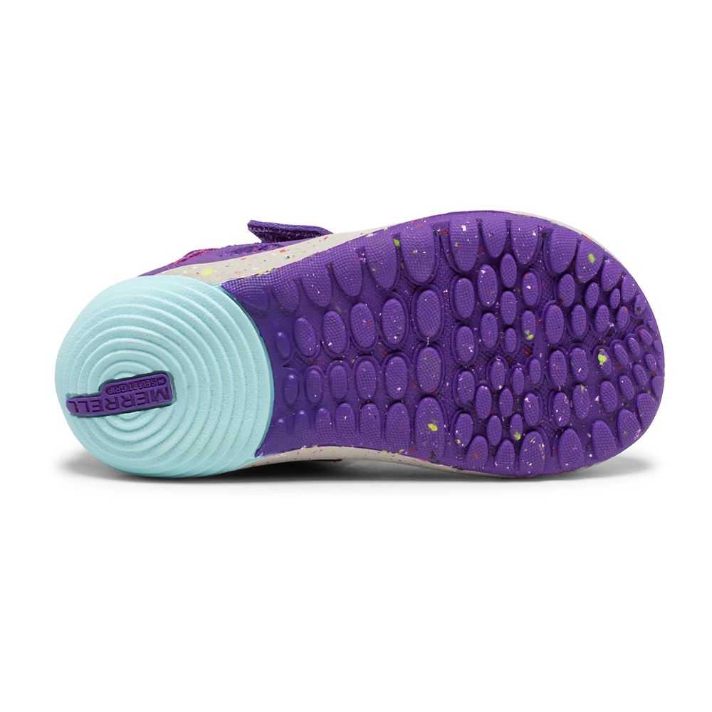 Tenis Merrell Bare Steps® H2O Niña Morados Turquesa | México-7048622