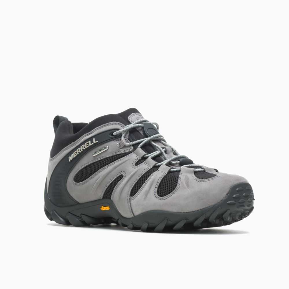 Tenis Merrell Chameleon 8 Stretch Hombre Grises Oscuro | México-3686274