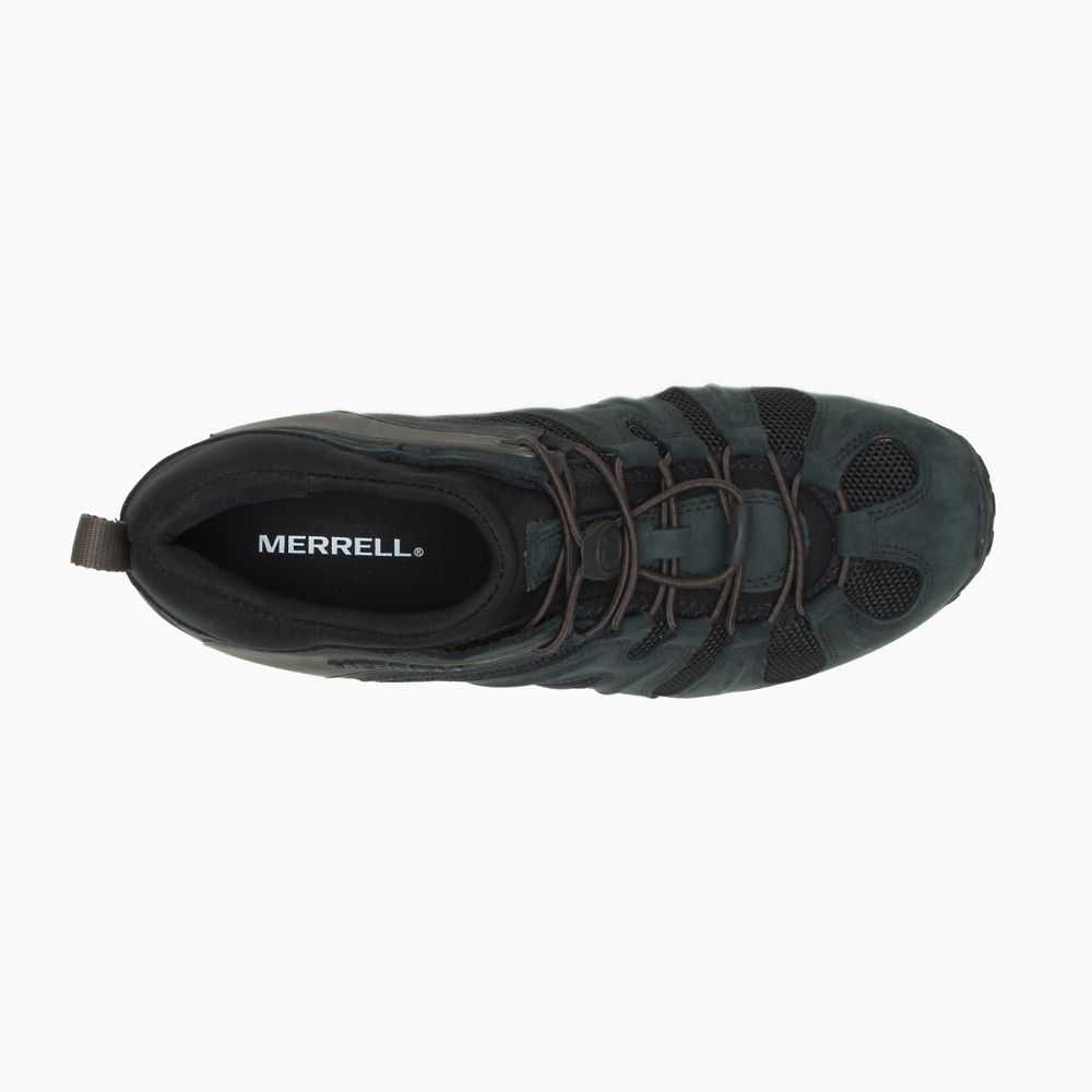 Tenis Merrell Chameleon 8 Stretch Hombre Negros | México-9268347