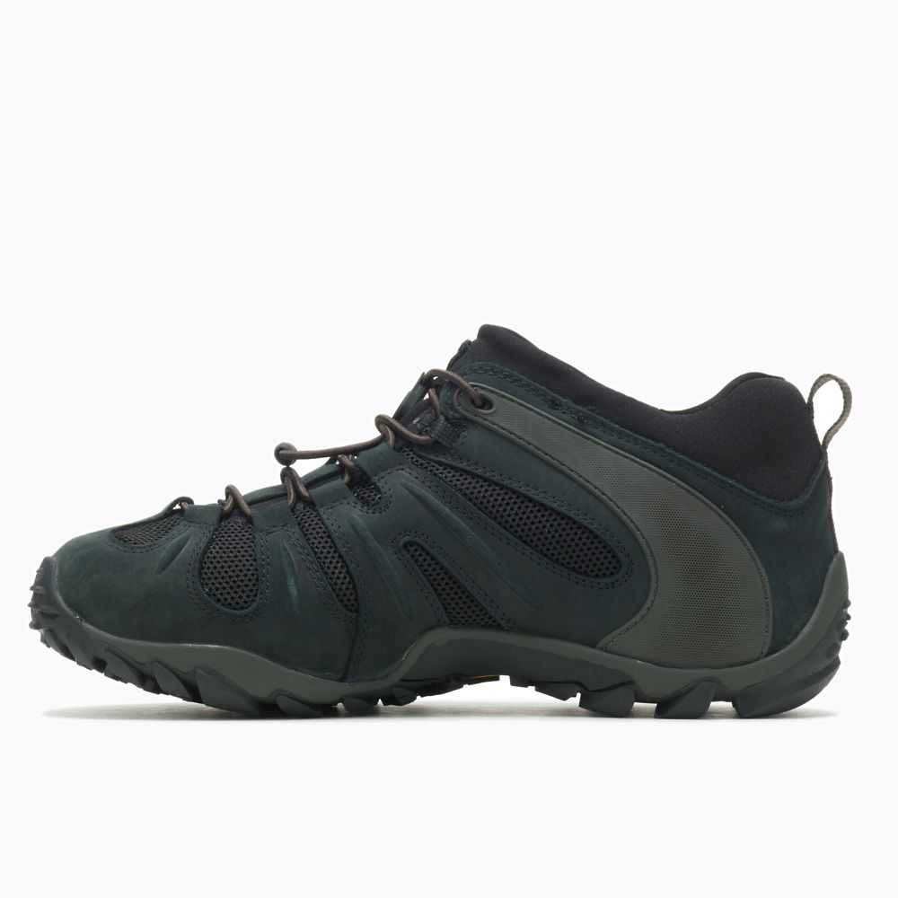 Tenis Merrell Chameleon 8 Stretch Hombre Negros | México-9268347