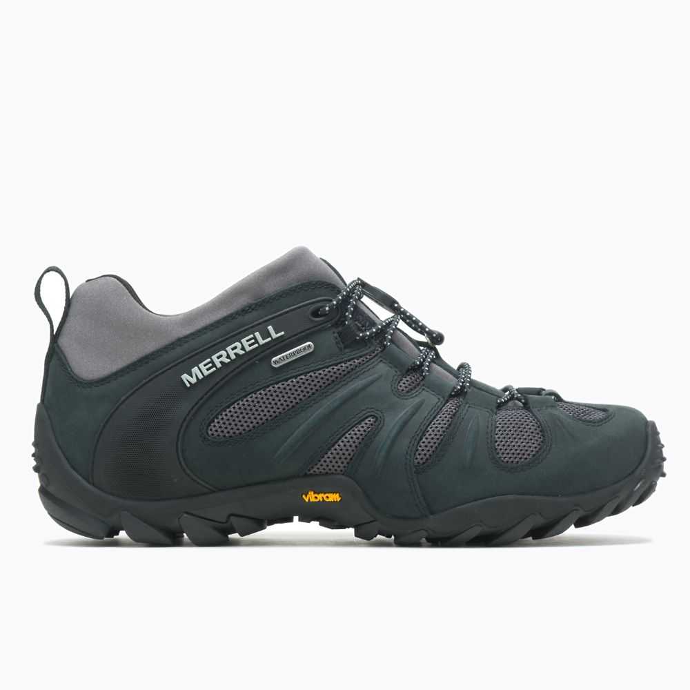 Tenis Merrell Chameleon 8 Stretch Hombre Negros Grises | México-9826246