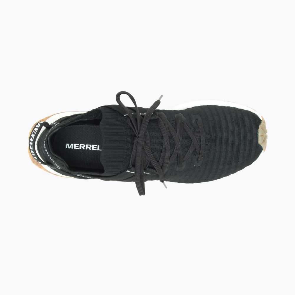 Tenis Merrell Embark Encaje Anchos Hombre Negros Blancos | México-9426736