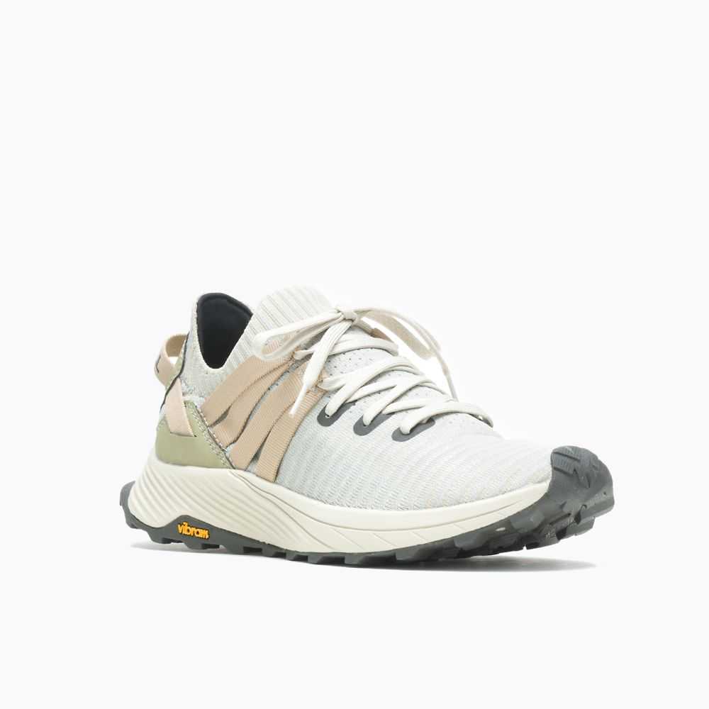 Tenis Merrell Embark Encaje Hombre Beige | México-9836276