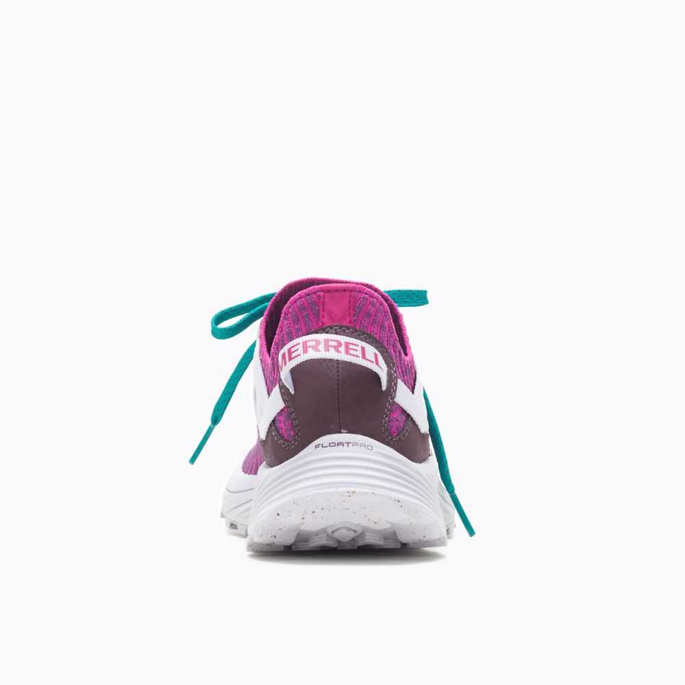 Tenis Merrell Embark Encaje Mujer Fucsia | México-8274063