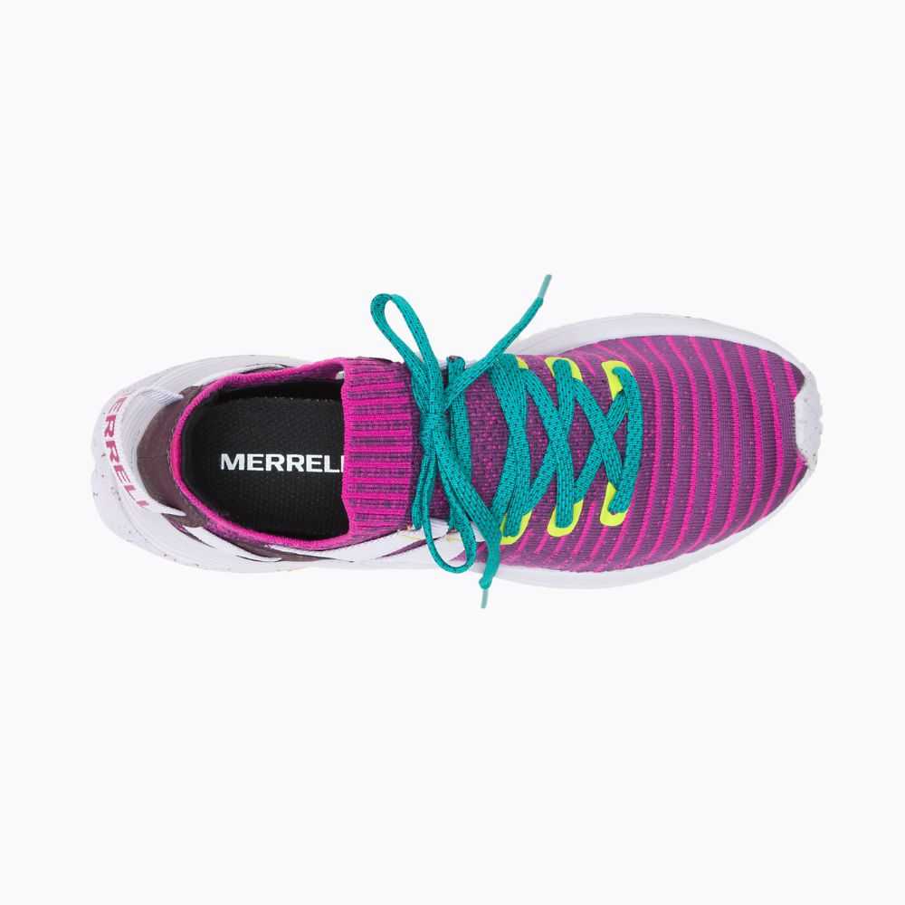 Tenis Merrell Embark Encaje Mujer Fucsia | México-8274063