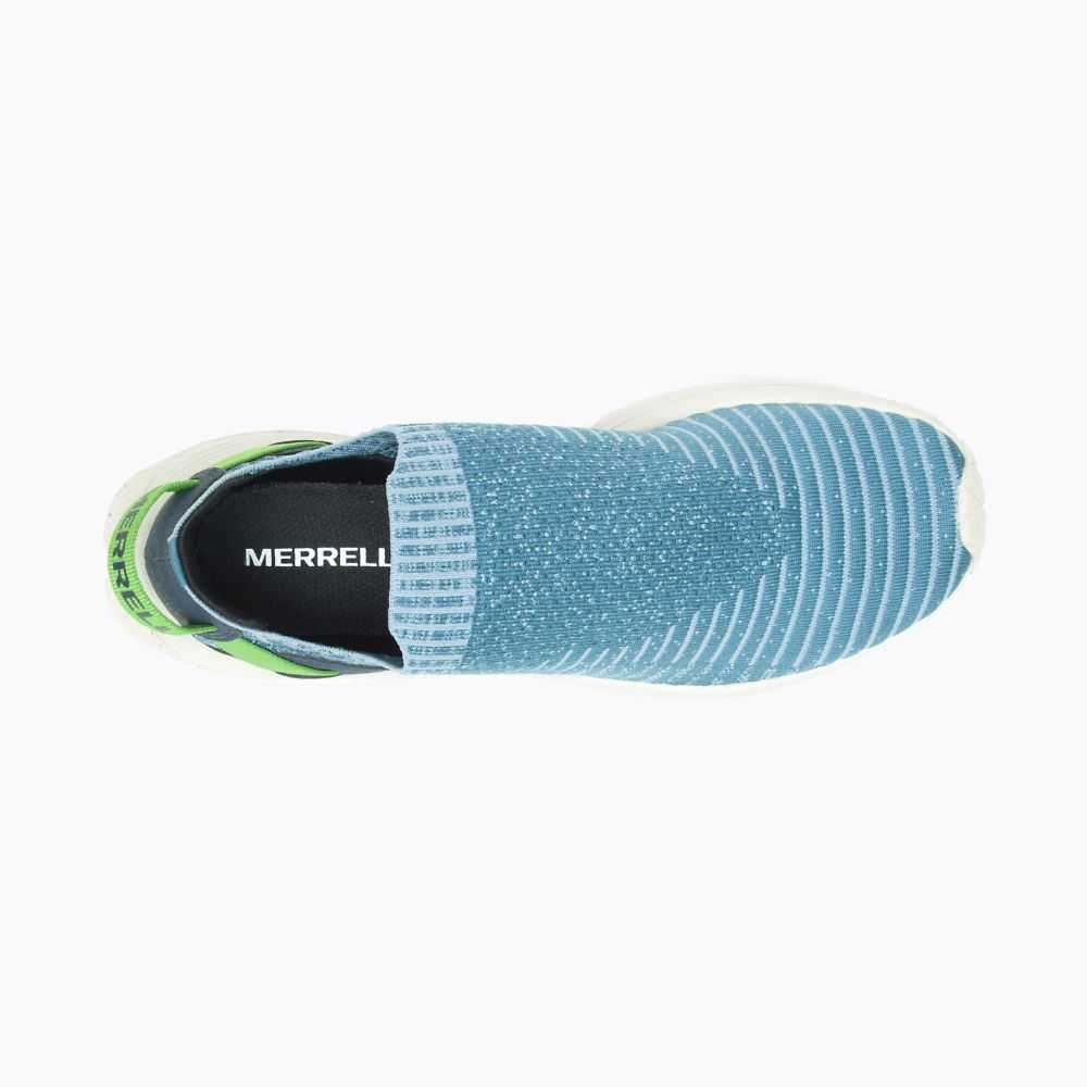 Tenis Merrell Embark Moc Anchos Hombre Azul Marino | México-9622467