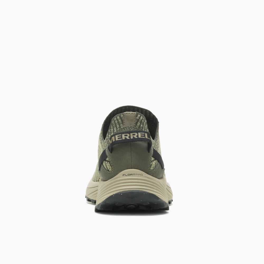 Tenis Merrell Embark Moc Anchos Hombre Verde Oliva | México-2802