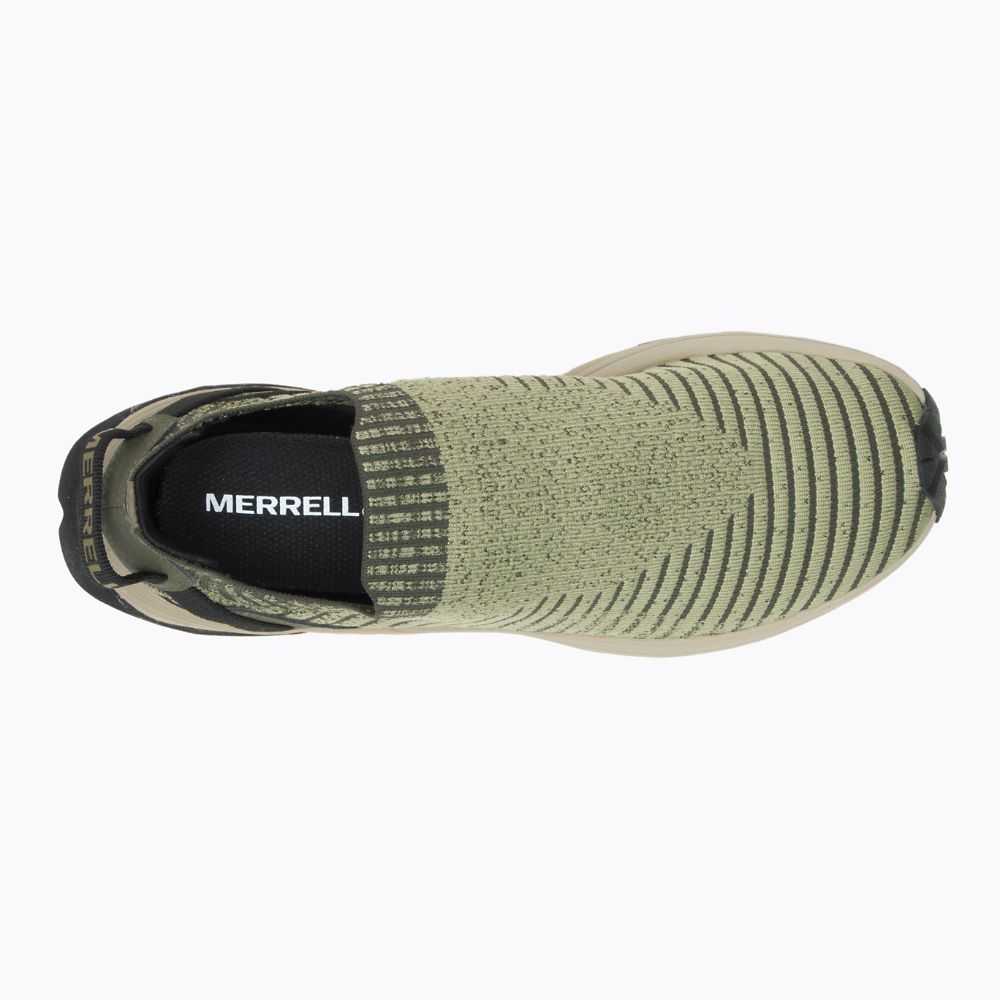 Tenis Merrell Embark Moc Anchos Hombre Verde Oliva | México-2802