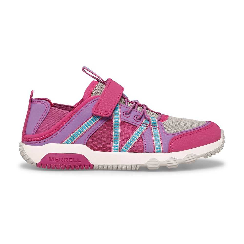 Tenis Merrell Hydro Free Roam Niño Fucsia Beige | México-8320796