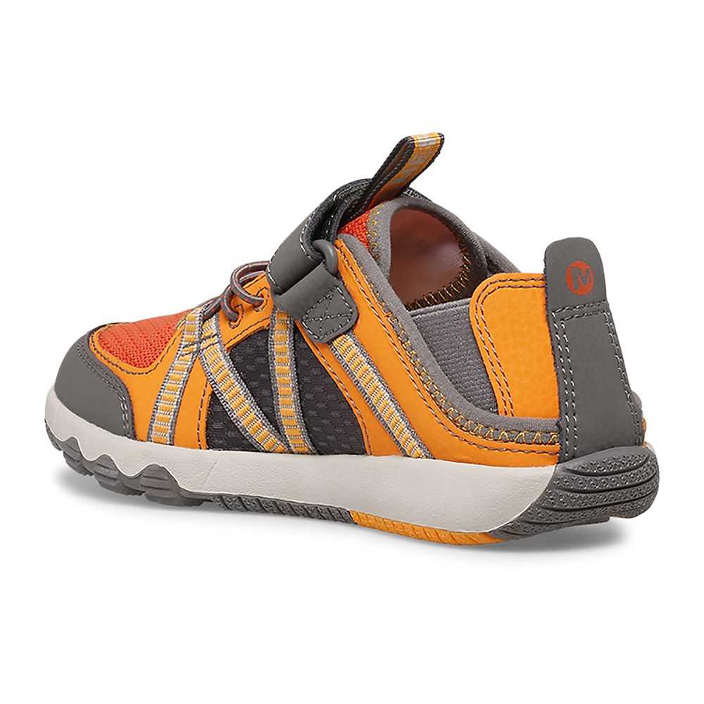 Tenis Merrell Hydro Free Roam Niño Grises Naranjas | México-2374028