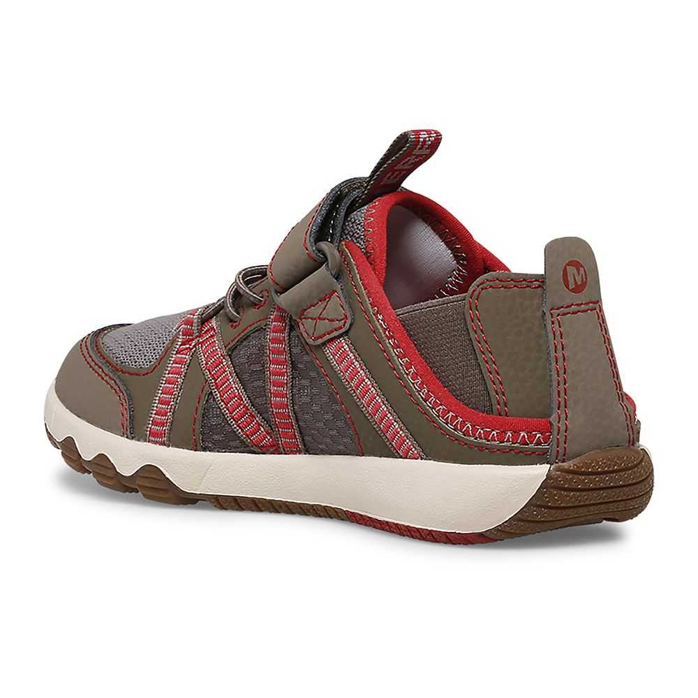 Tenis Merrell Hydro Free Roam Niño Grises | México-8962324