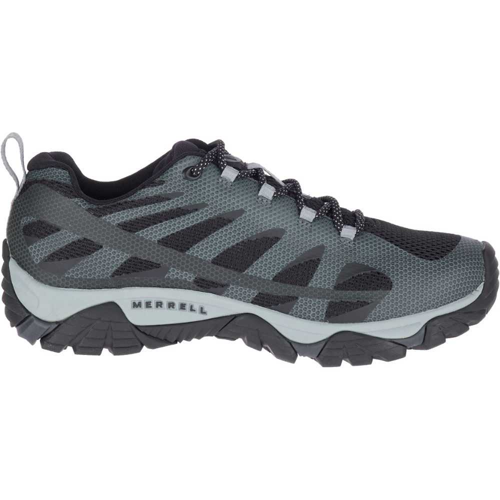 Tenis Merrell Moab Edge 2 Hombre Negros | México-8026964