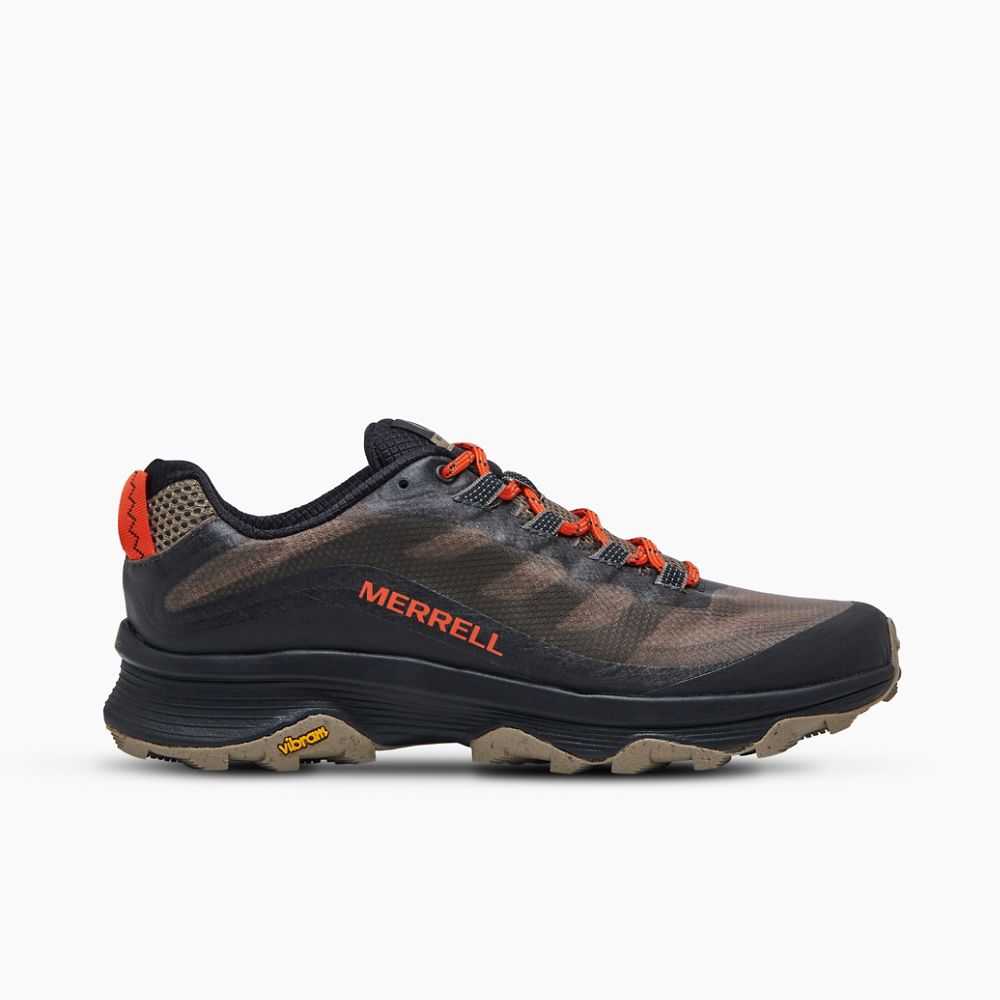 Tenis Merrell Moab Speed Anchos Hombre Grises | México-8230469