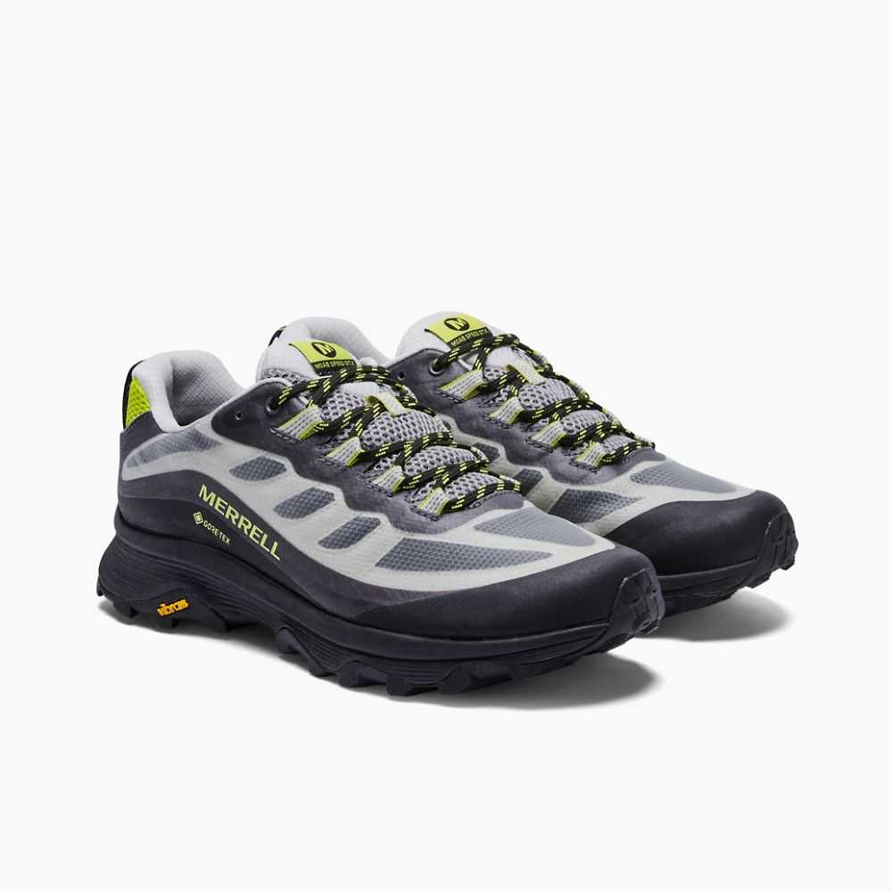 Tenis Merrell Moab Speed GORE-TEX® Hombre Grises Oscuro | México-4667089