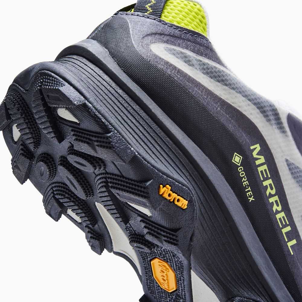 Tenis Merrell Moab Speed GORE-TEX® Hombre Grises Oscuro | México-4667089